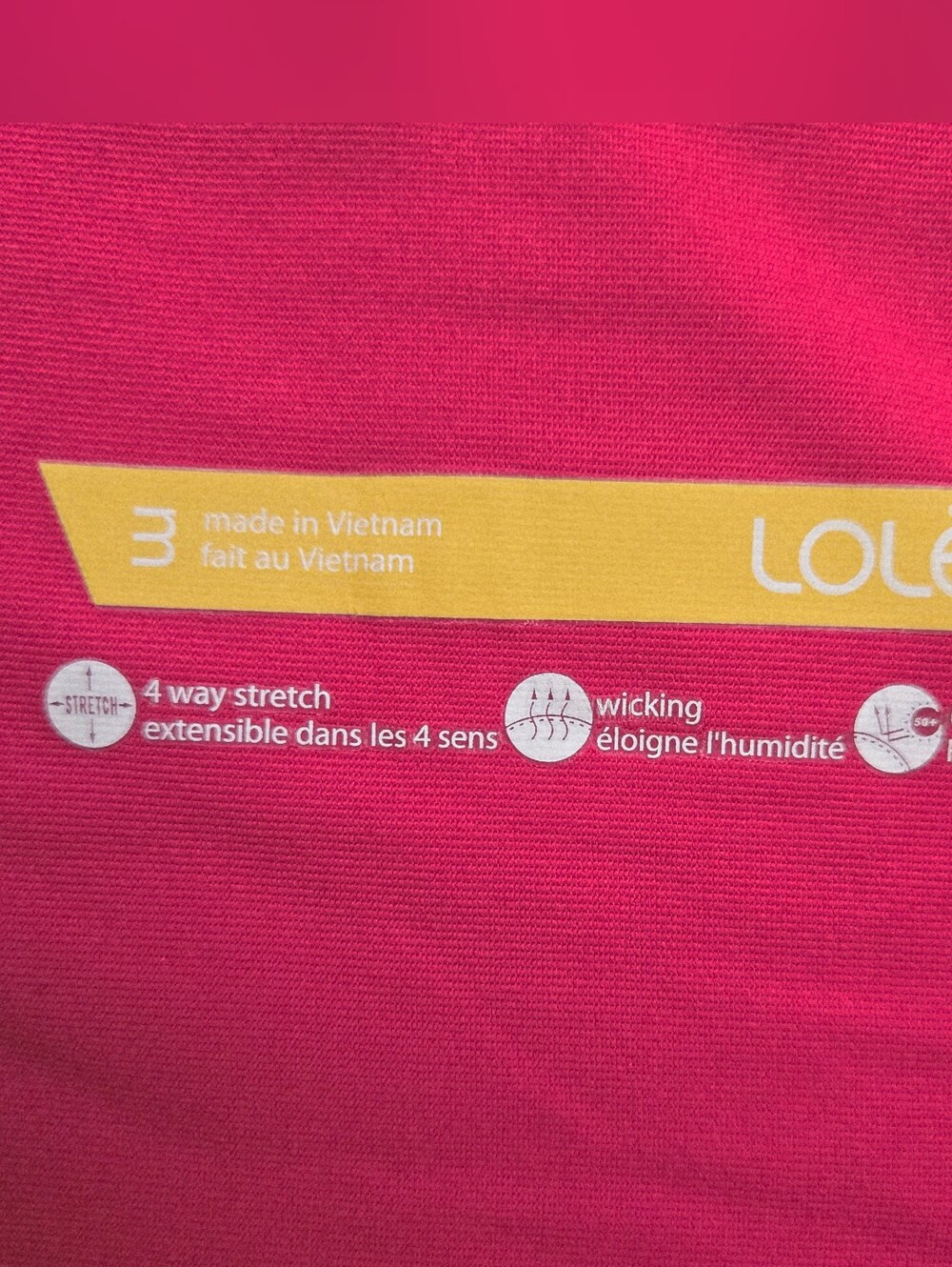 Lole Raspberry Pink Full‑Zip Utility Jacket - Picture 4 of 6